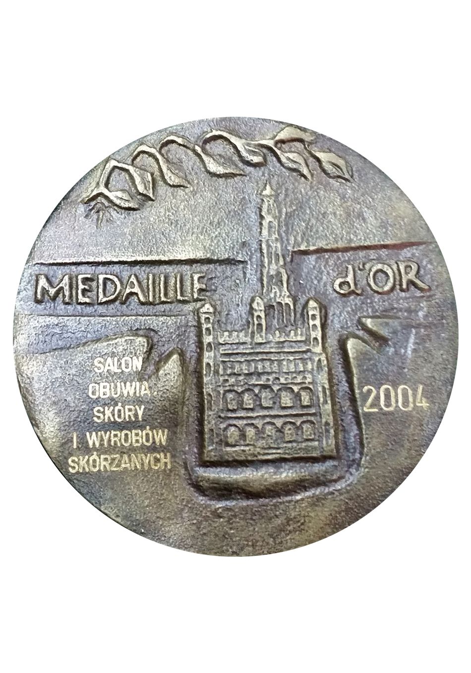 Złoty Medalna Miedzynarodowe Targi Poznańskie 2004