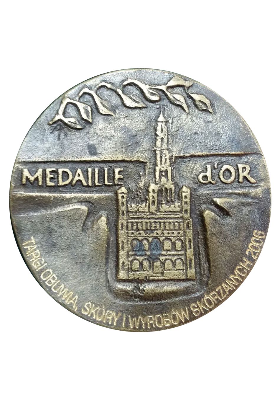 Złoty Medalna Miedzynarodowe Targi Poznańskie 2006